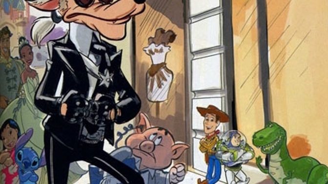 Módní editorial v duchu Disneyho