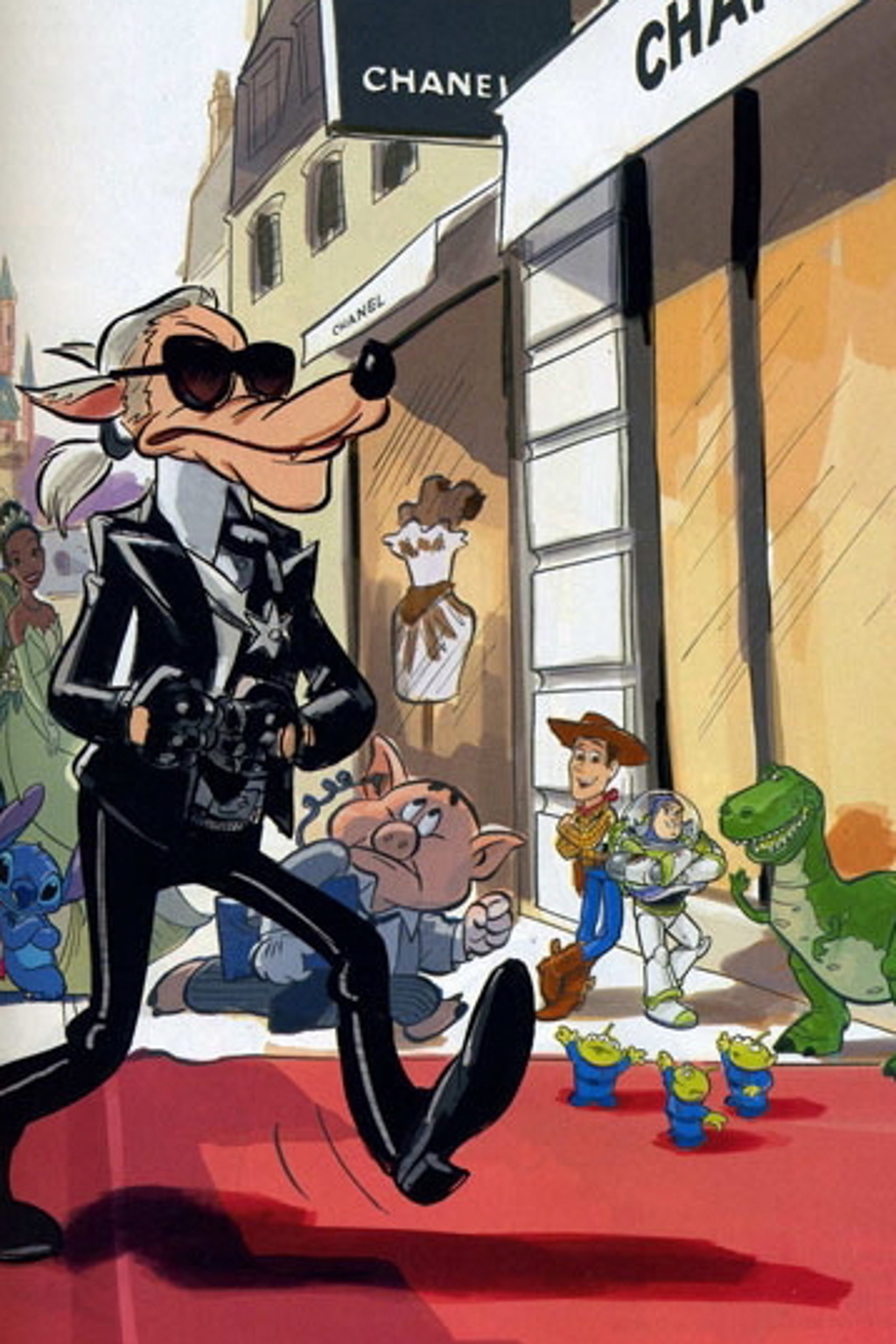 Módní editorial v duchu Disneyho