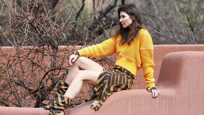 Exkluzivně: vydejte se do Arizony s Monikou Marešovou a novou kolekcí H&M Studio
