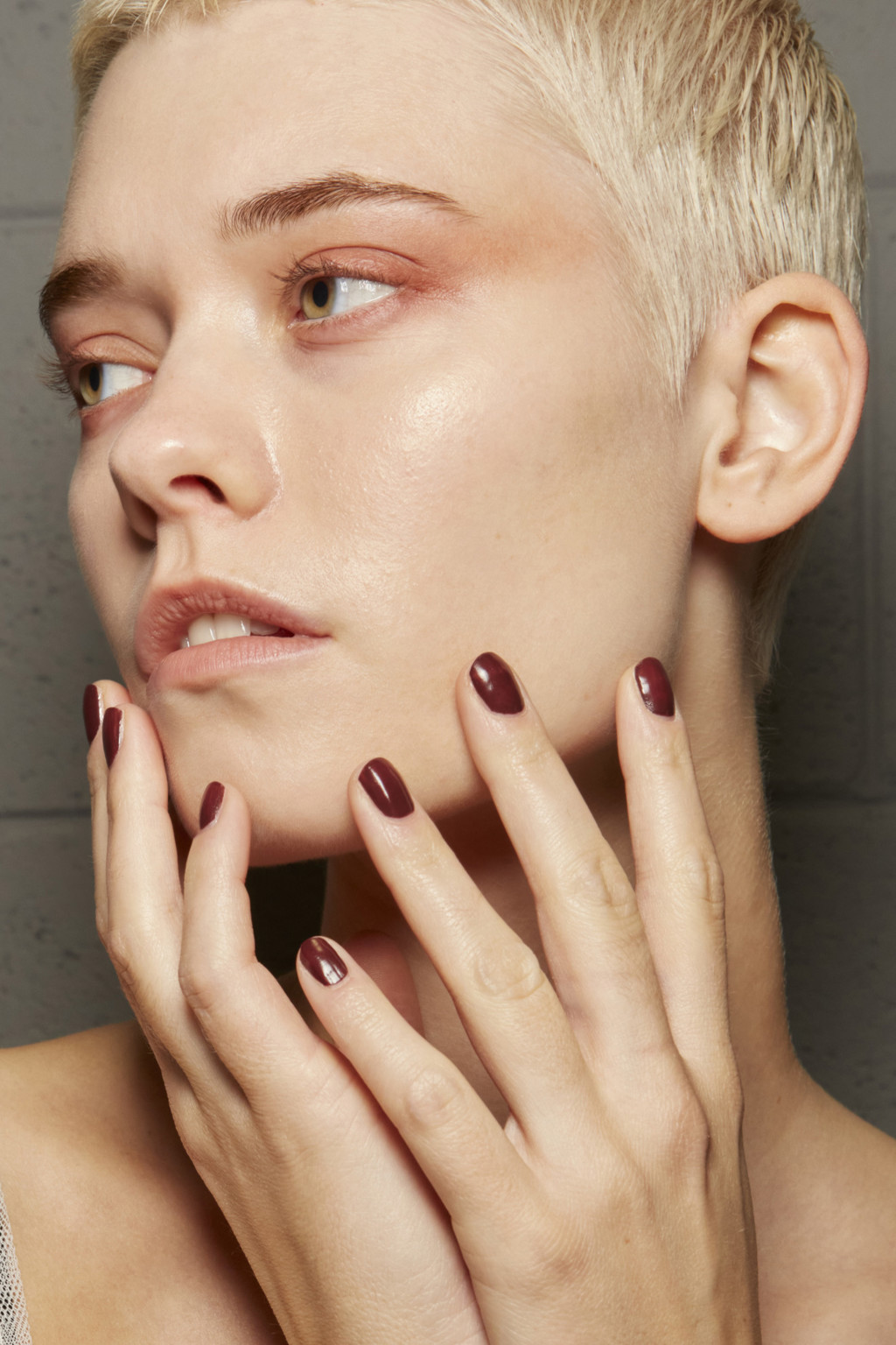 Cherry Mocha Nails