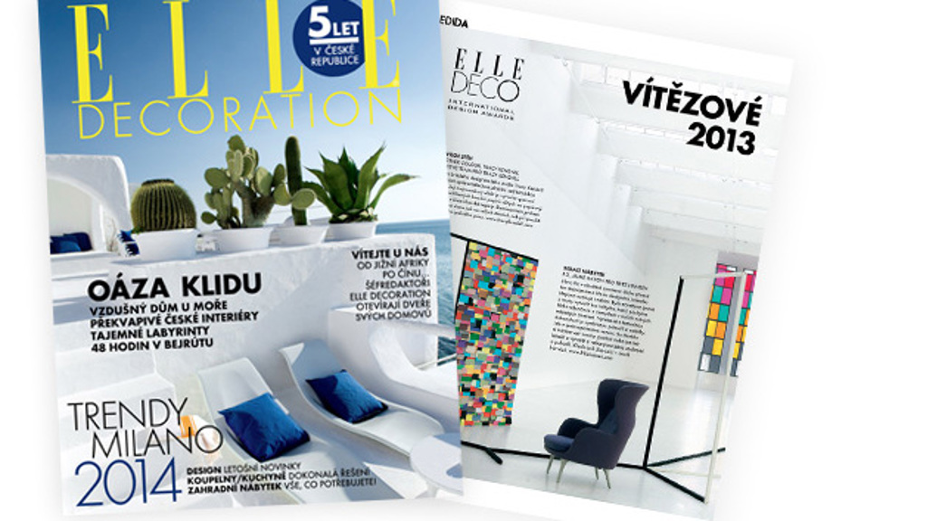 Musíte mít: Nové číslo ELLE decoration