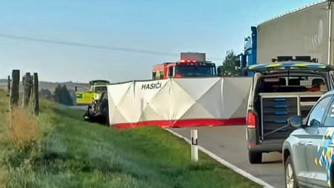 Řidička bojuje o život v brněnské nemocnici.