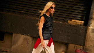 Emili Sindlev na fashion weeku v New Yorku Emili Sindlev na fashion weeku v New Yorku