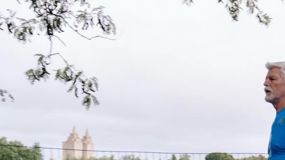 FOTO: Petr Pavel si před maratonem jednání v OSN vyběhl do newyorského Central Parku.