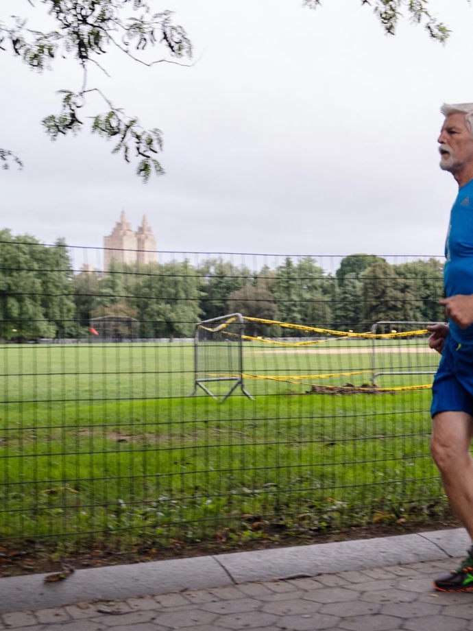 Petr Pavel si před maratonem jednání v OSN vyběhl do newyorského Central Parku.