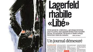 Noviny podle Lagerfelda