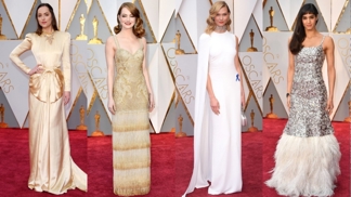 Oscar 2017: Nejkrásnější šaty na červeném koberci