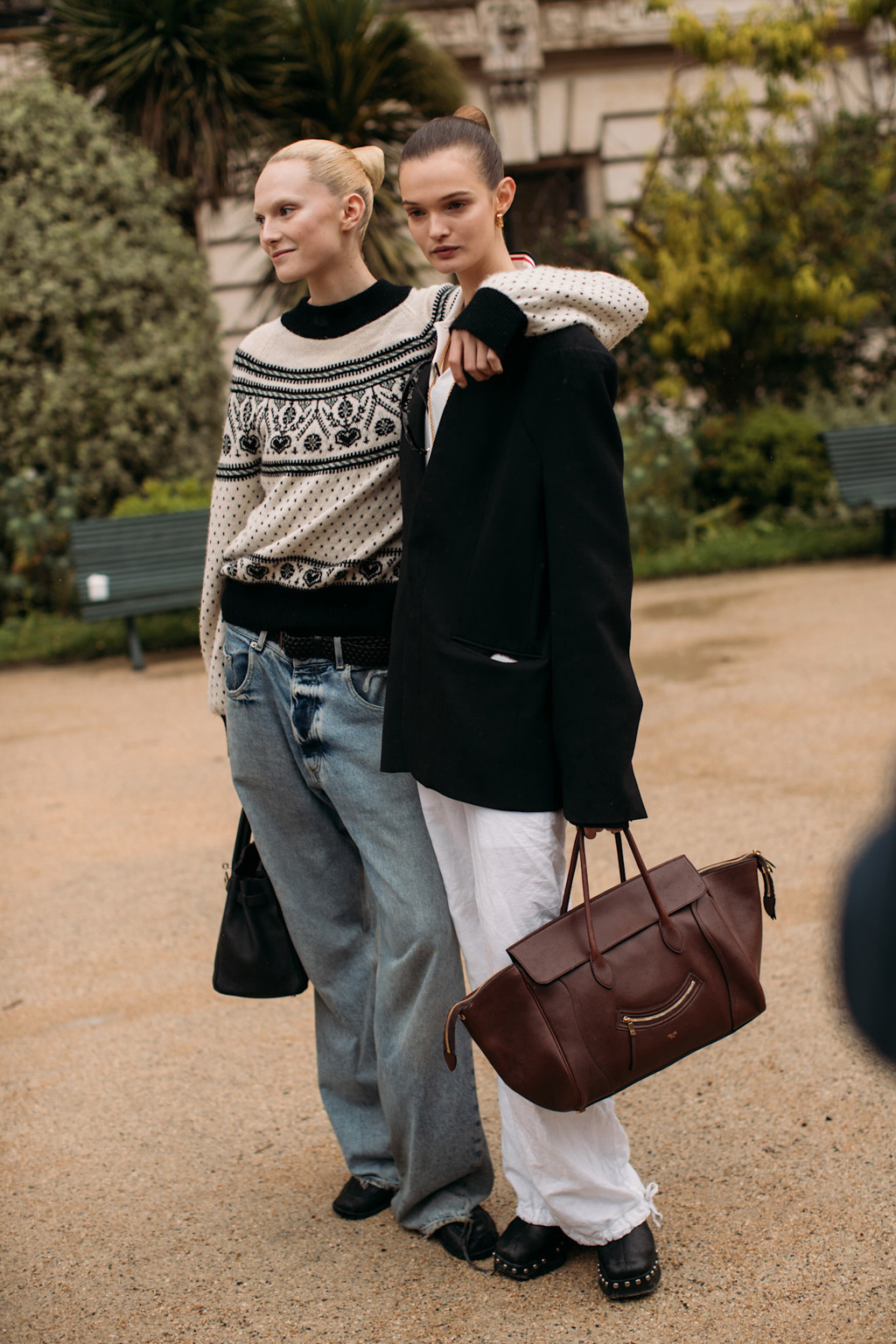Paříž, streetstyle, FW25 Paříž, streetstyle, FW25