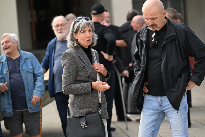 Marcela Březinová dala poslední sbohem Richardu Tesaříkovi.