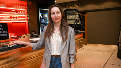 FOTO: Tereza Bebarová na křtu knihy Cukrařina s příběhem.
