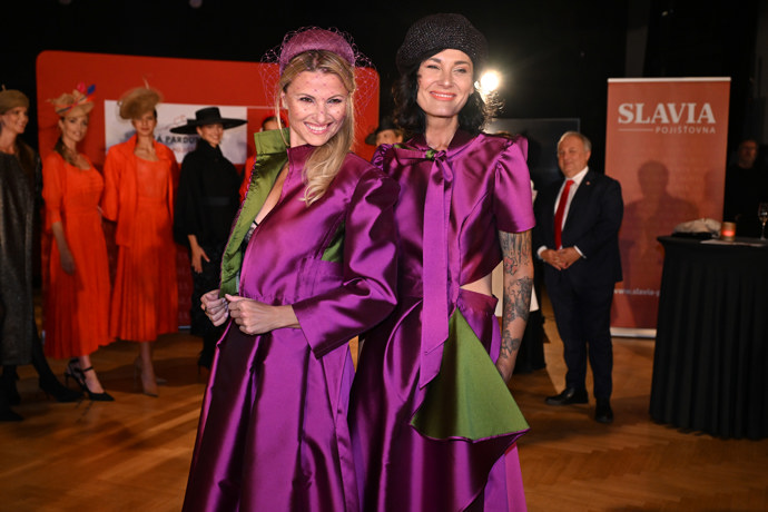 Jitka Kocurová rozdávala úsměvy na všechny strany.