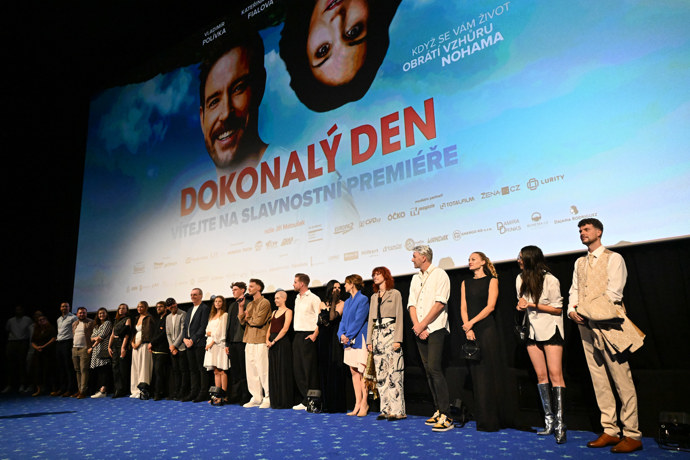 Premiéra filmu Dokonalý den.