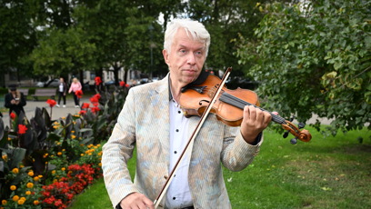 FOTO: Houslista Jan Svěcený.