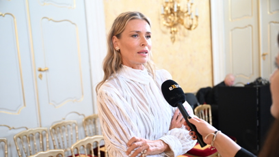 FOTO: Daniela Peštová během rozhovoru pro eXtra.cz.
