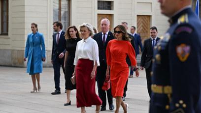 FOTO: První dáma Eva Pavlová po boku královny Ranjary.