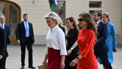 FOTO: Obě dámy vypadaly elegantně.