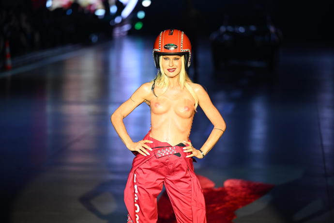 Simona Krainová si to velice užívala. 