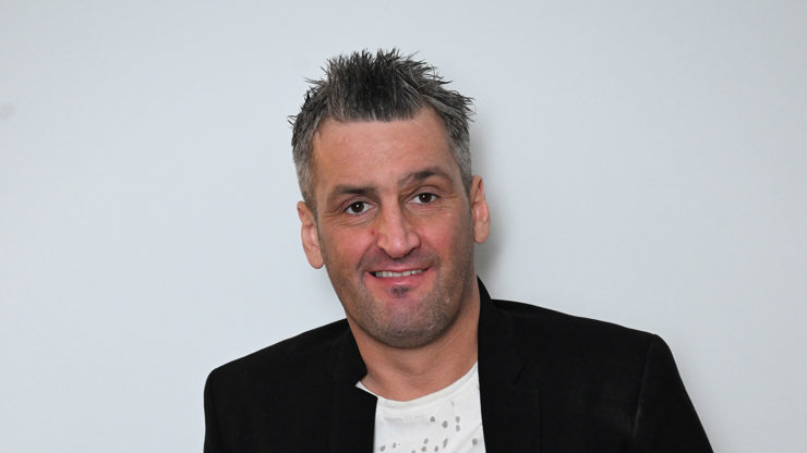 Martin Fenin byl v dobré náladě.