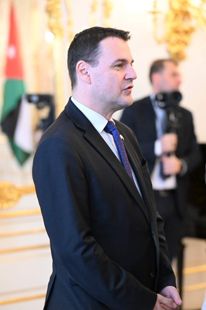 Petr Macinka byl na Hradě.