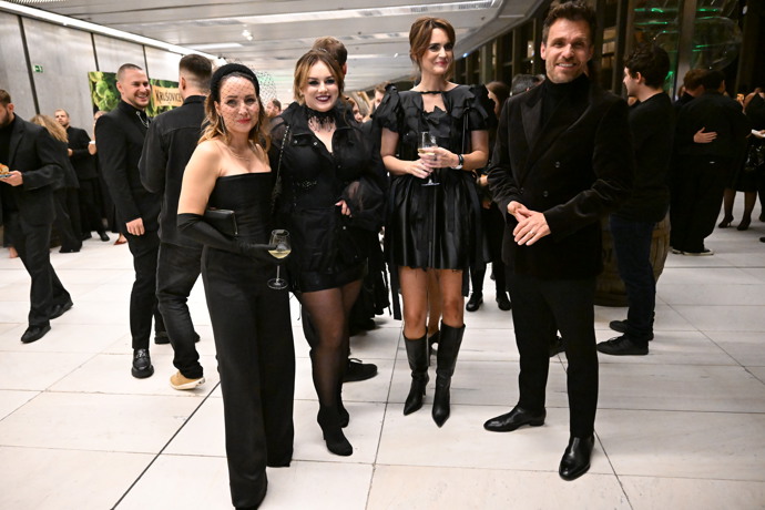 Veronika Arichteva, Ewa Farna, Daniela Písařovicová a Leoš Mareš.