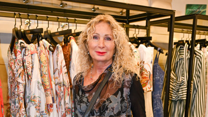 FOTO: Světlana Nálepková dodržela tmavý dress code.
