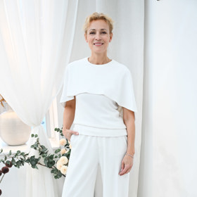 Martina Šmuková zvolila světlý outfit, který jí seděl.
