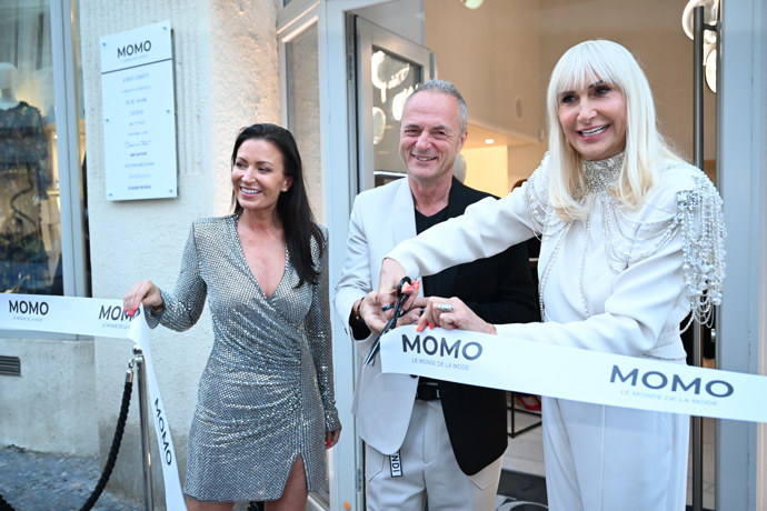 Gabriela Partyšová moderovala slavnostní otevření butiku MOMO.