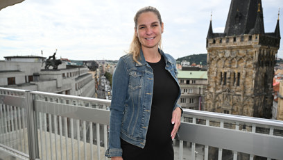 FOTO: Věra Kirchnerová alias Mia bude maminkou.