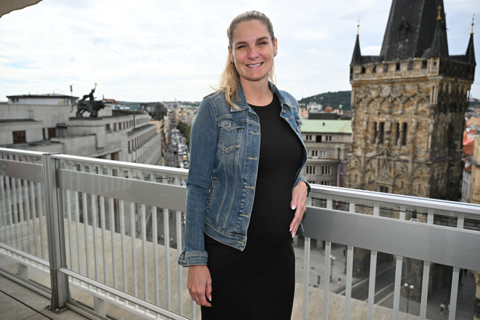Věra Kirchnerová alias Mia bude maminkou.