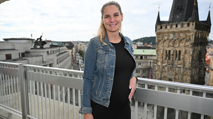 Věra Kirchnerová alias Mia bude maminkou.