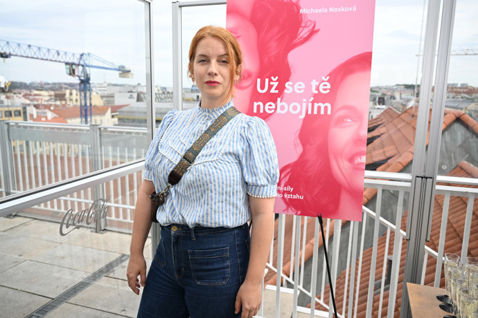Herečka Anna Fixová vyrazila podpořit Michaelu Noskovou.