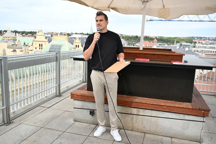 David Gránský křest moderoval.