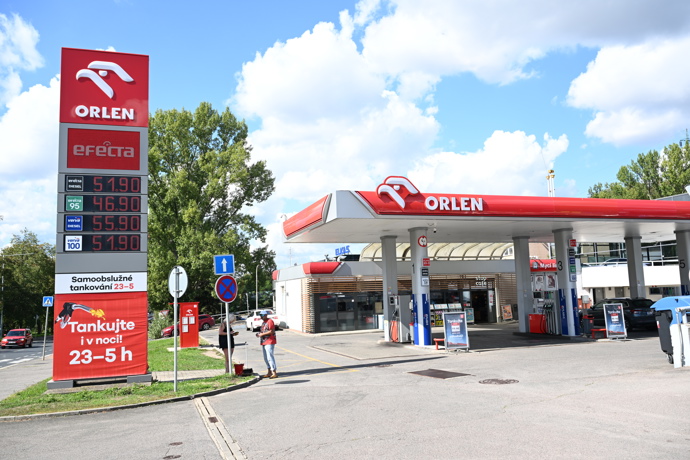 Orlen také výrazně zdražil.
