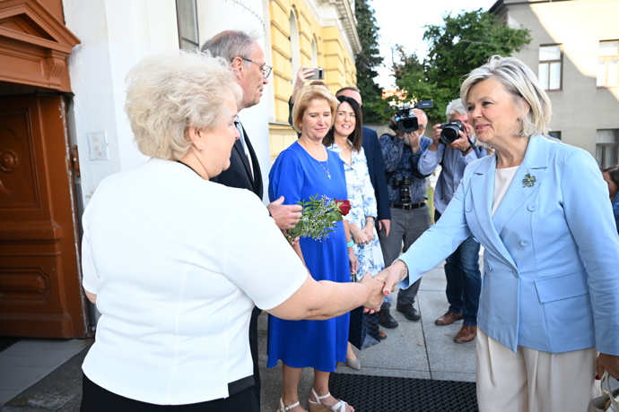 Evě Pavlově to velice slušelo. 