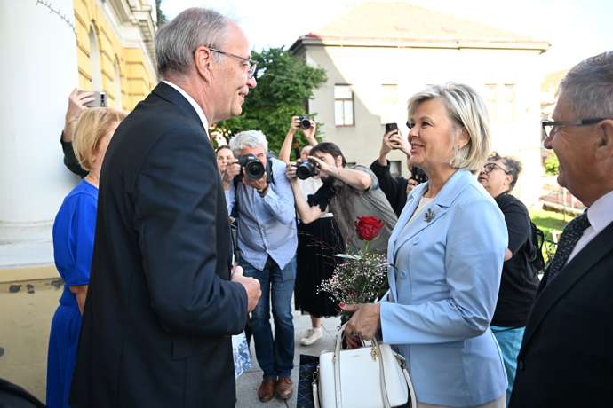 Eva Pavlová na základní škole. 