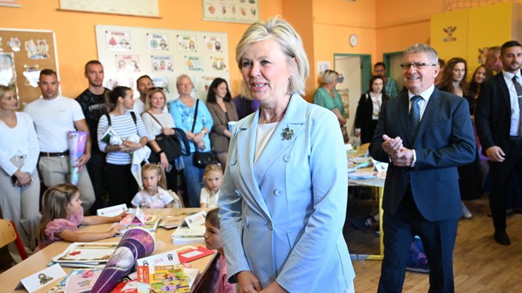 Eva Pavlová přijela do Roudnice nad Labem. 