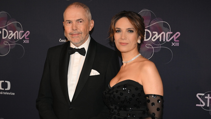 Marek Eben a Tereza Kostková.
