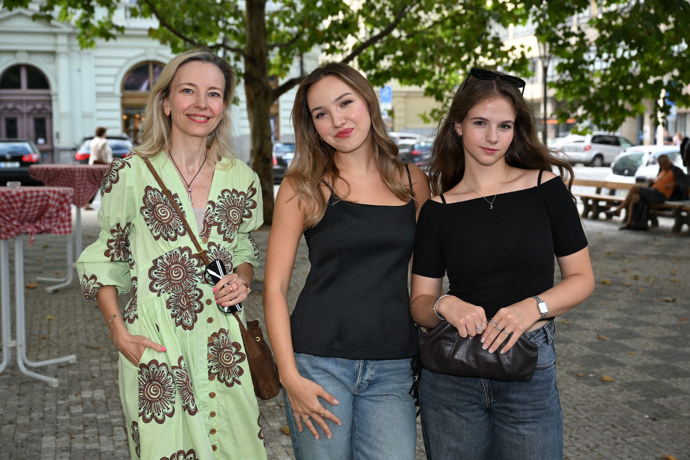 Marcela Rojičková, Kateřina Ujfaluši a Karolína Synková.