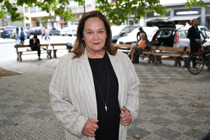 Jitka Smutná na oslavě seriálu Ulice.