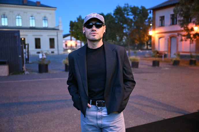 Renne Dang na přehlídce Hany Valtové.