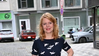 FOTO: Monika Zoubková na oslavě seriálu Ulice.