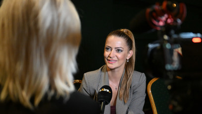 FOTO: Šárka Vaňková během rozhovoru pro eXtra.cz.