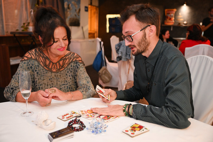 Adriana Sobotová během výkladu.