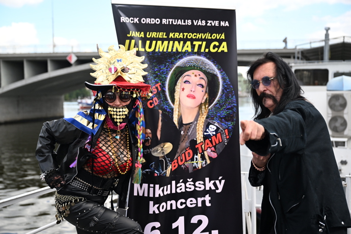 Jana a její partner Jiří Hrubeš k sobě náramně ladí. 