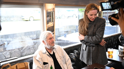 FOTO: František Ringo Čech vedle své Moniky.