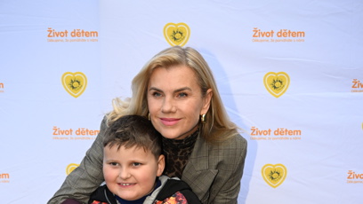 FOTO: Leona Machálková na akci Život dětem.