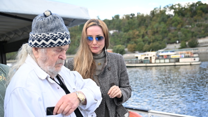 FOTO: František Ringo Čech nezapomněl svou ikonickou čepku.
