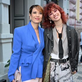 Herečky Tereza Kostková a Anička Dvořáková.