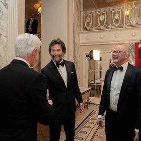 Petr Pavel a Keanu Reeves znovu spolu.