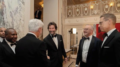 FOTO: Petr Pavel a Keanu Reeves znovu spolu.
